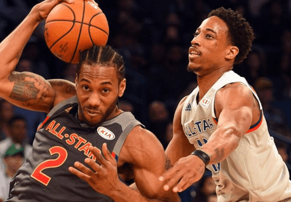  德罗赞中投杀人马刺击败独行侠迫近附加赛区  